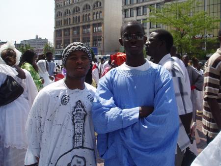 les deux khadim en vrai mouride